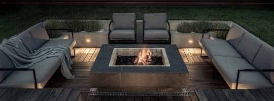 Beautiful Outdoor Fire Feature
