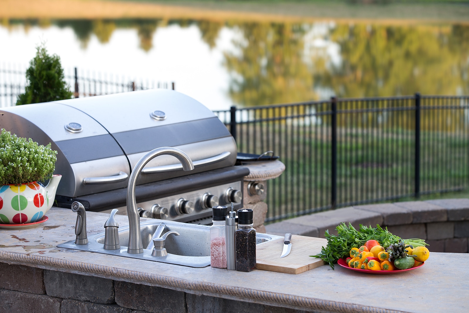 Outdoor Kitchen Installation