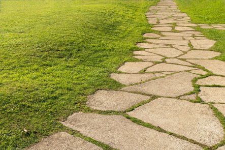 Natural Stone Walkway Installation Columbus OH