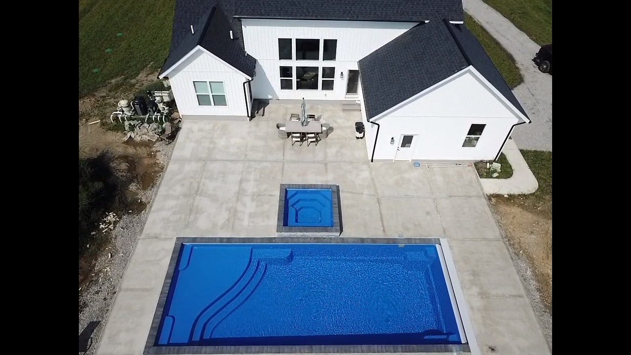 Inground Pool Installation by Prime Outdoor Living Columbus, OH