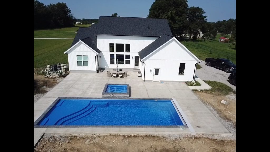 Inground Pool Installation by Prime Outdoor Living in Columbus, OH