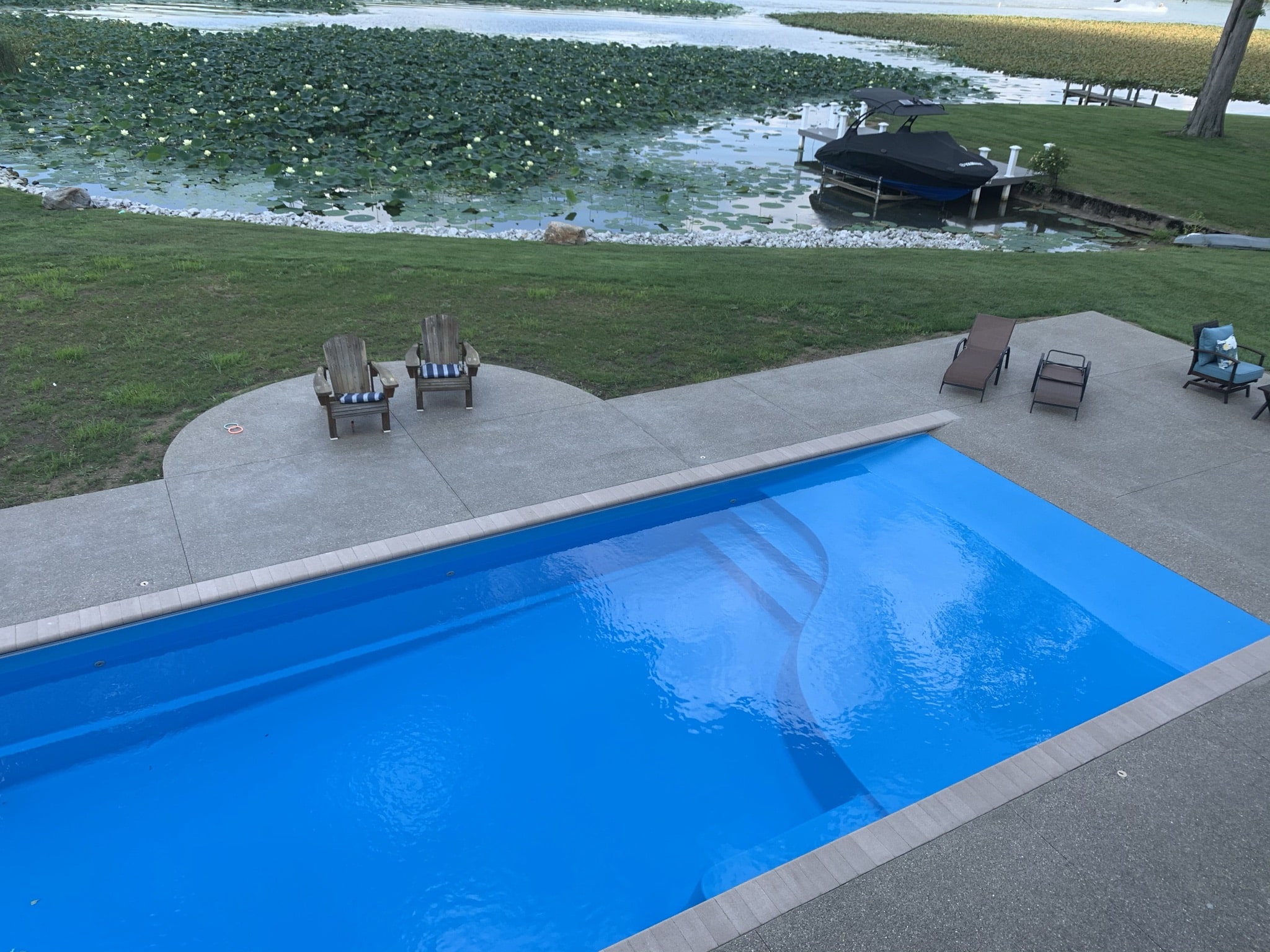 Latham Pools Installation near Columbus, Ohio
