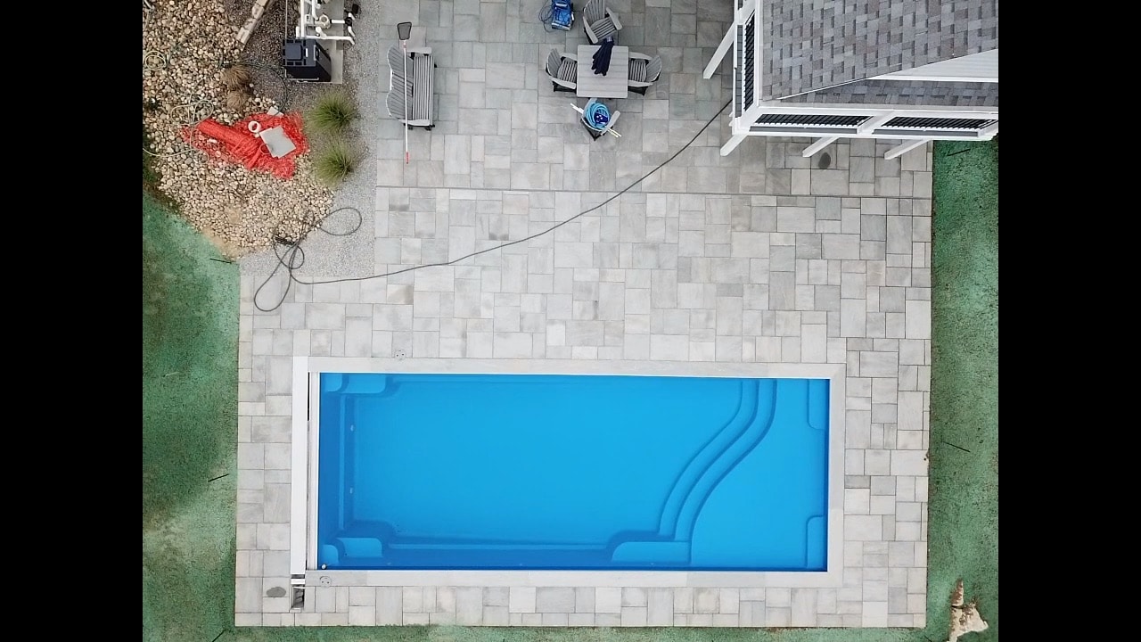 Beautiful Inground Pool Installation around Columbus OH