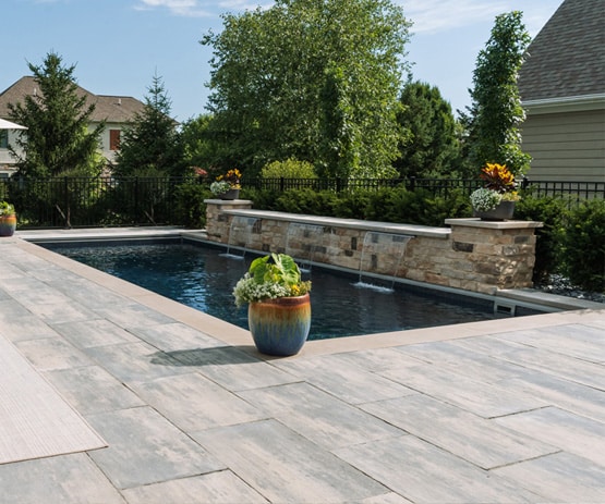 Latham Fiberglass Pools around Columbus OH